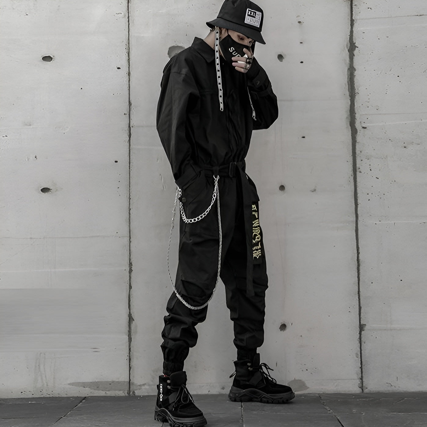 Men's Techwear Overalls