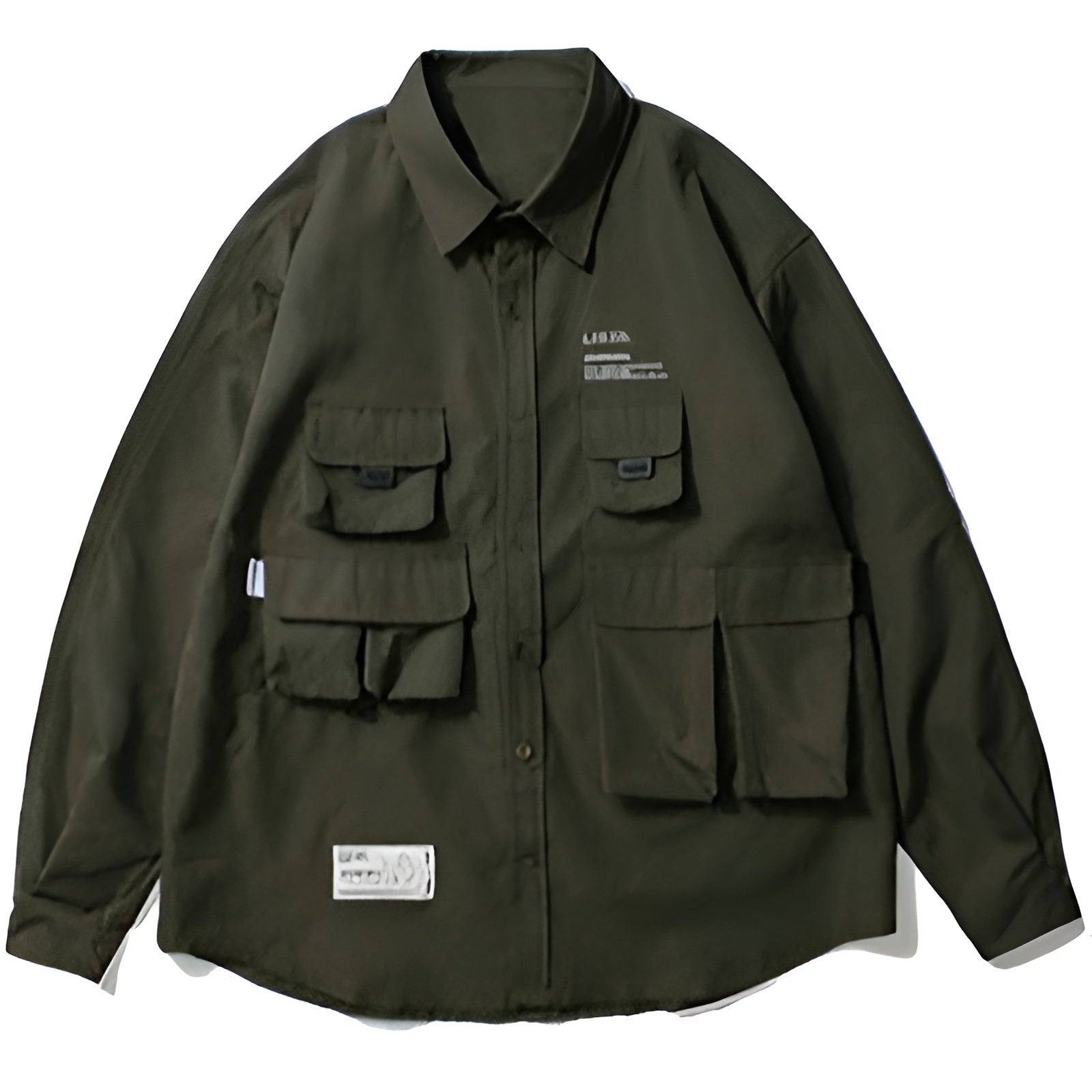Multi Pocket Long Sleeve Shirt