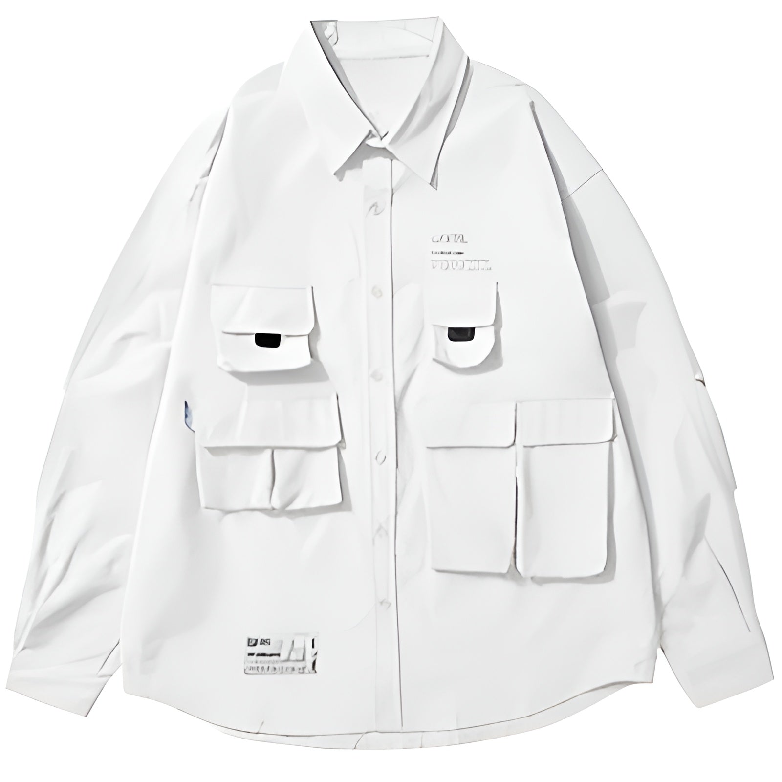 Multi Pocket Long Sleeve Shirt