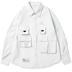 Multi Pocket Long Sleeve Shirt