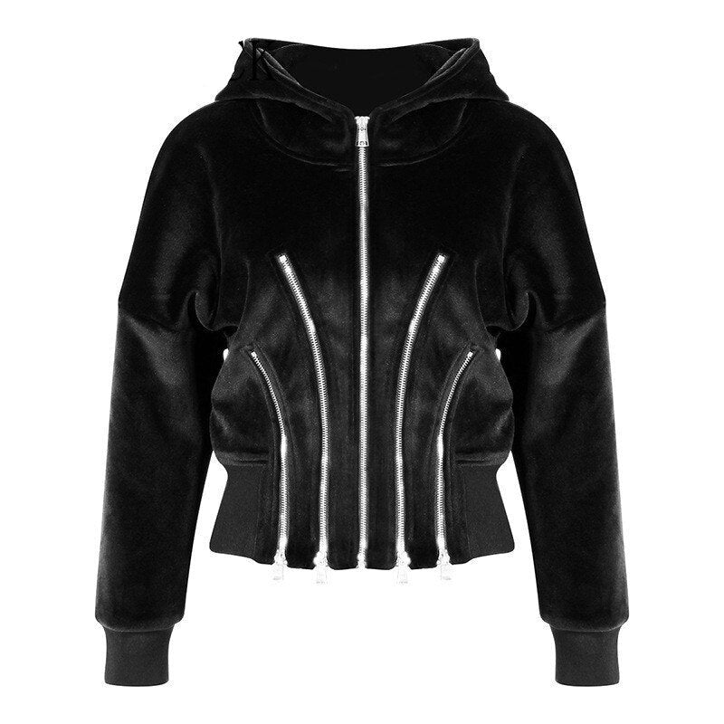 Gothic Zip Up Jacket