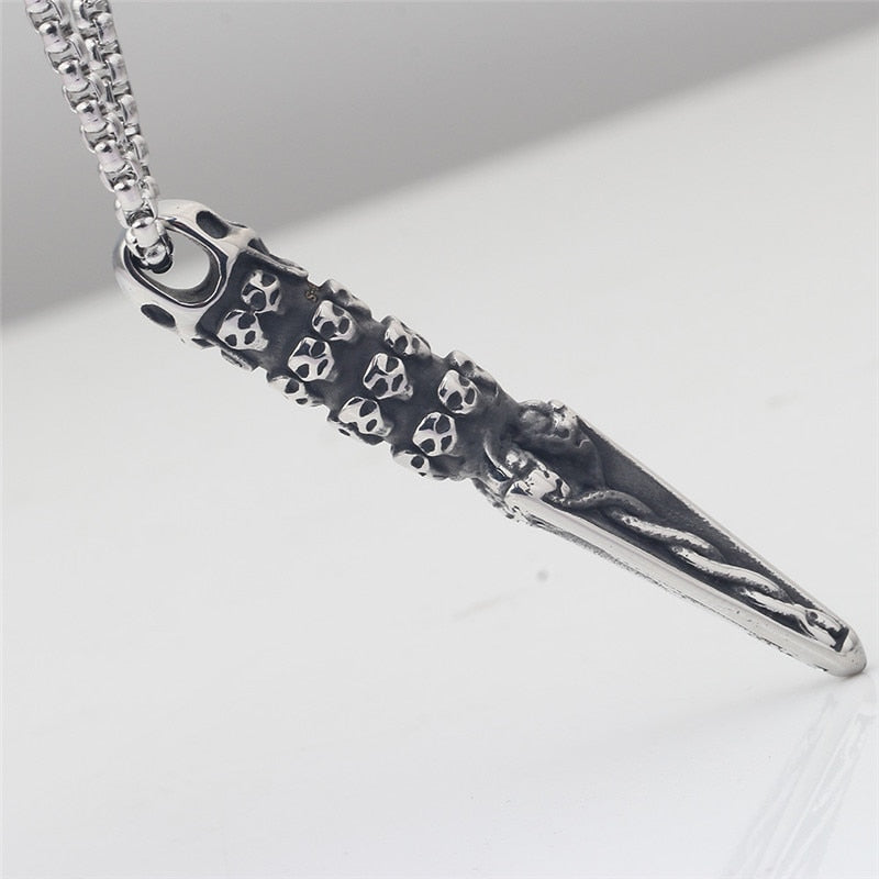 Skull Head Gothic Necklace