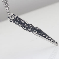 Skull Head Gothic Necklace