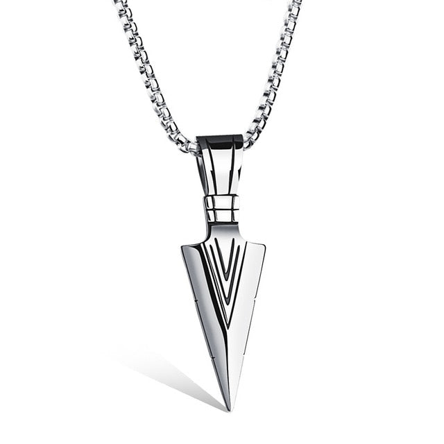Techwear Arrowhead Necklace