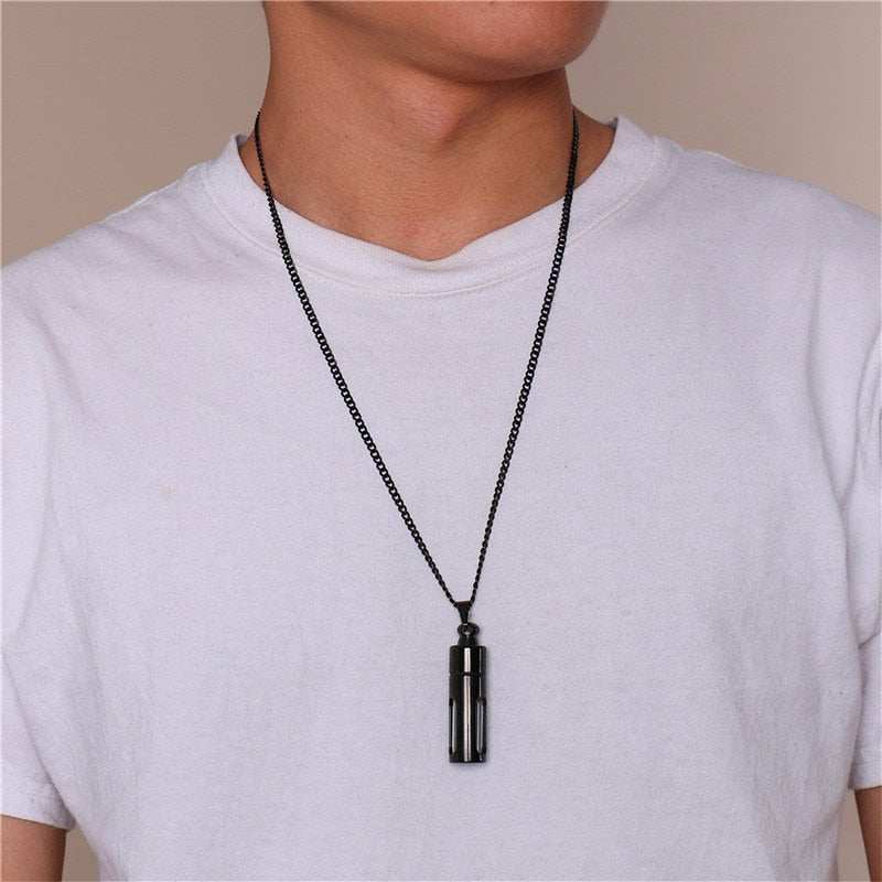 Techwear Cylinder Necklace