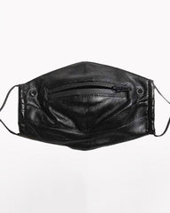Punk Boy Zipper Leather Mask