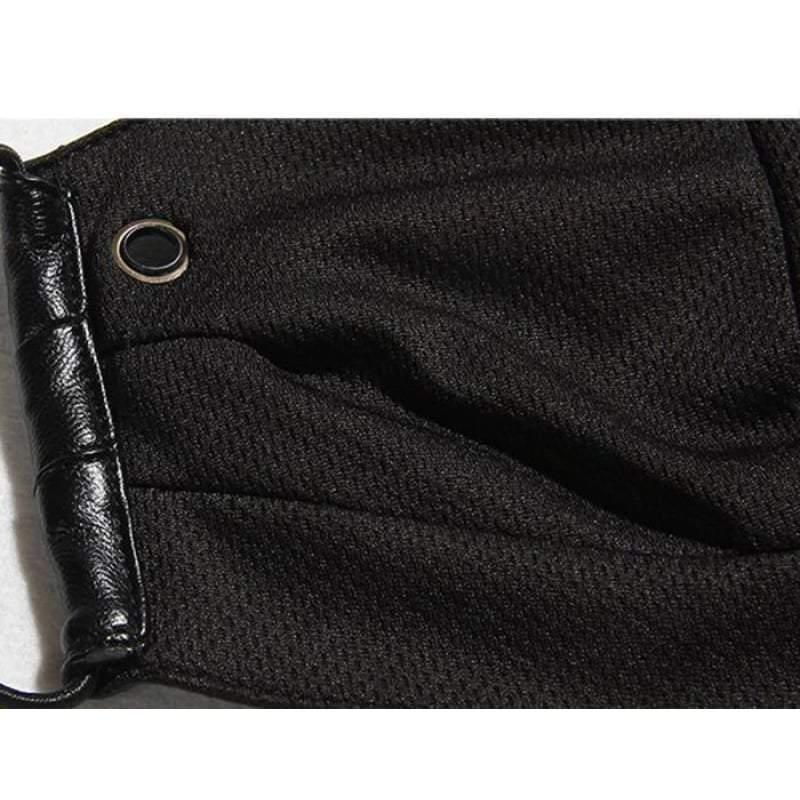 Punk Boy Zipper Leather Mask