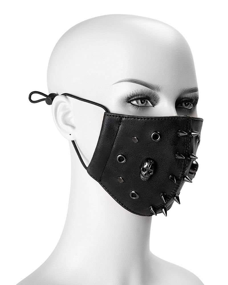 Read Your Mind Punk Skull Rivet Mask