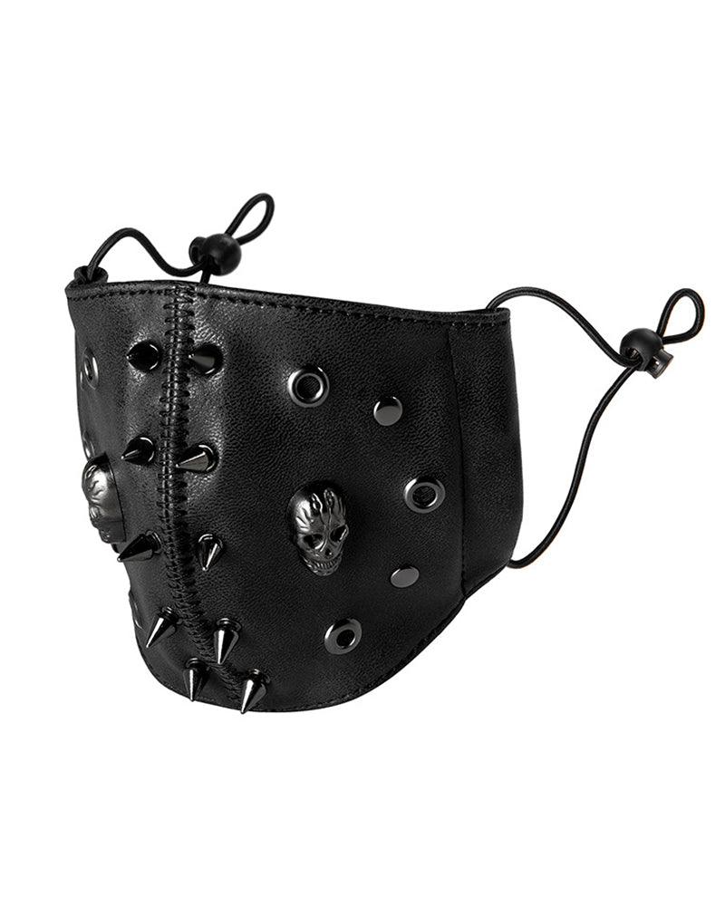 Read Your Mind Punk Skull Rivet Mask