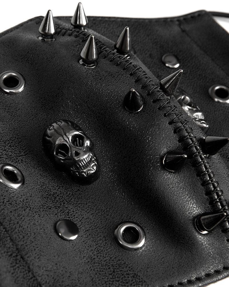 Read Your Mind Punk Skull Rivet Mask