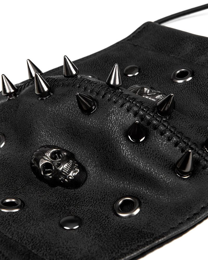 Read Your Mind Punk Skull Rivet Mask