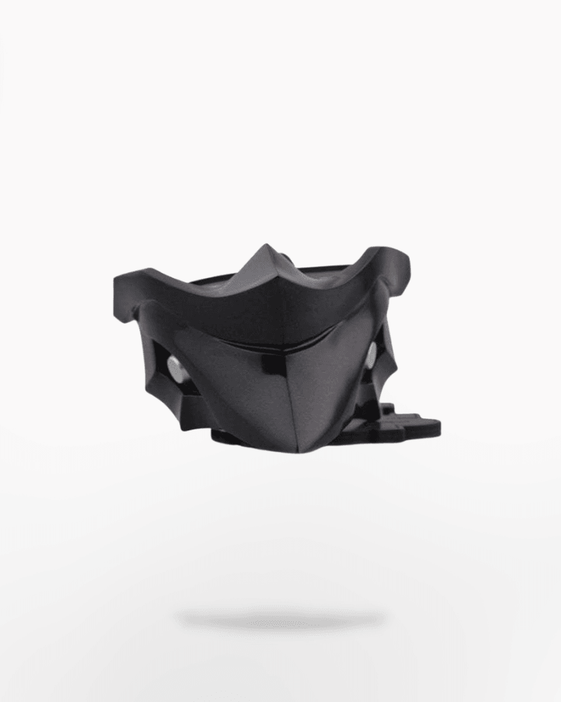 Real Deal Fella Cyberpunk Half Face Oni Mask