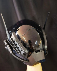 Futuristic Wing Cyberpunk Helmet Mask