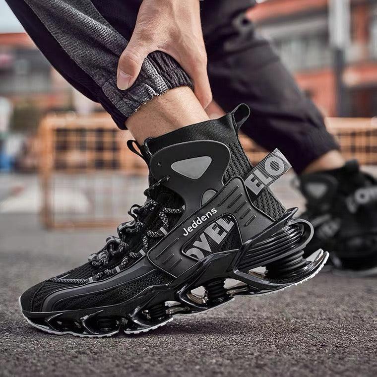 Breathable Blade High Top Sneakers