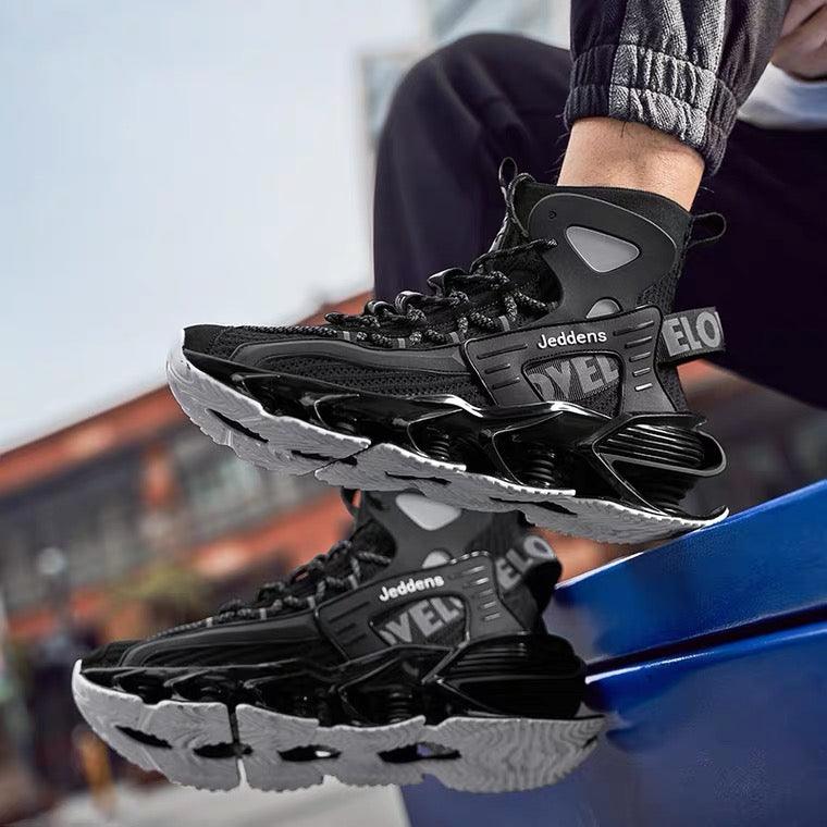 Breathable Blade High Top Sneakers
