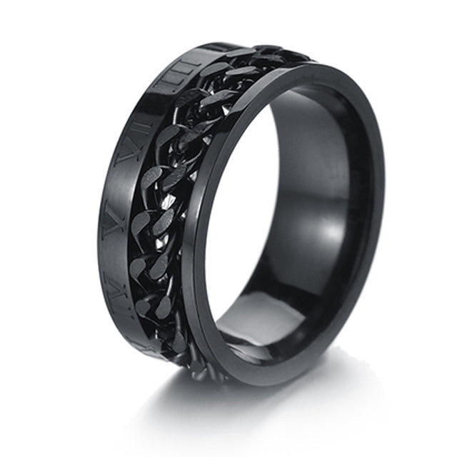 Black Chain Ring