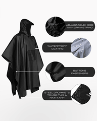 Multi Use Outwear Rain Poncho