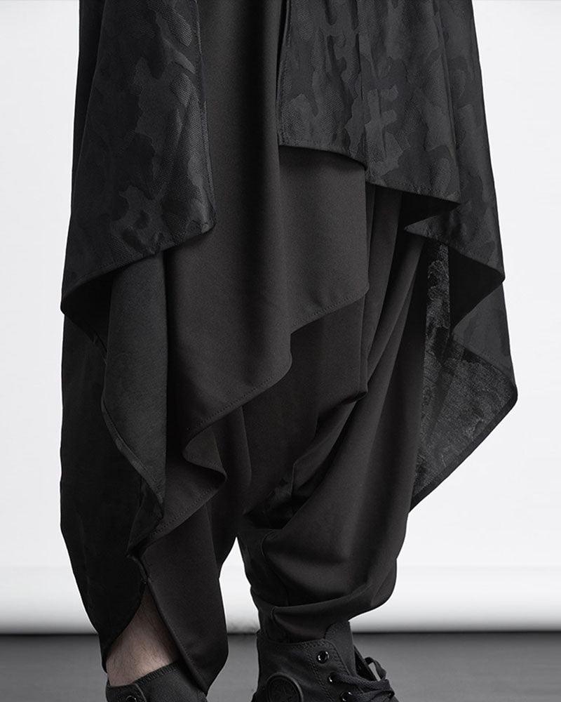 Mens Streetwear Baggy Ninja Pants