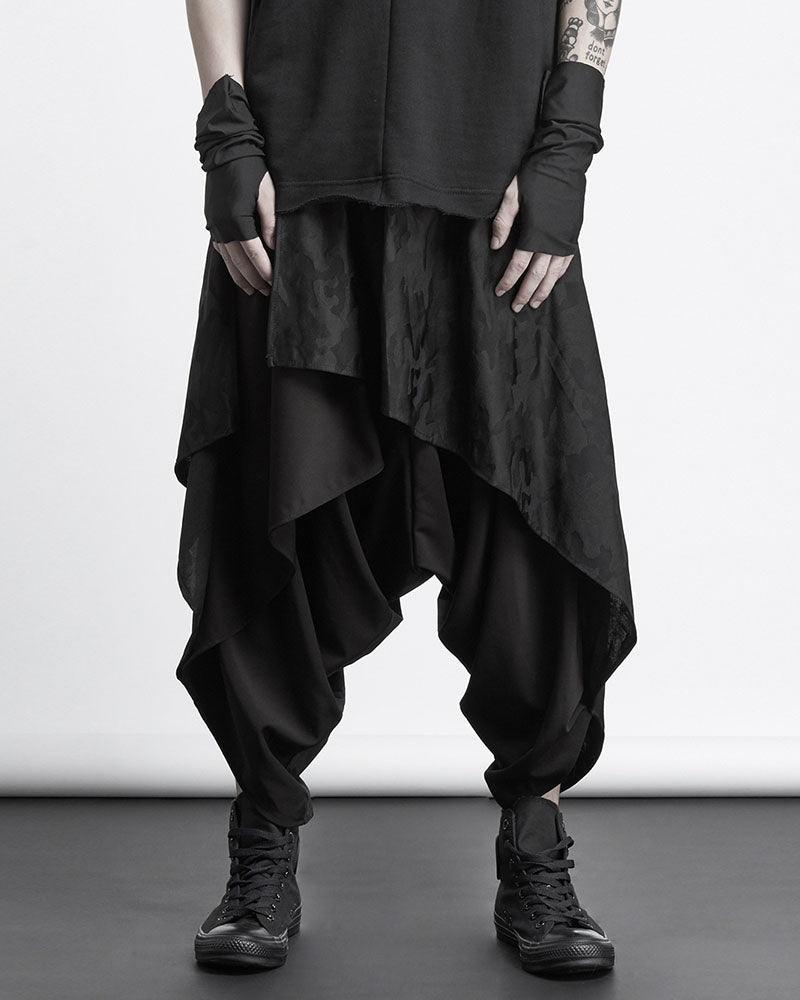 Mens Streetwear Baggy Ninja Pants