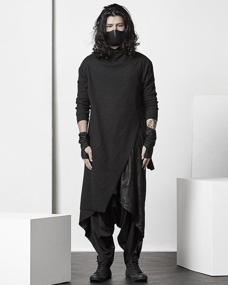 Mens Streetwear Baggy Ninja Pants