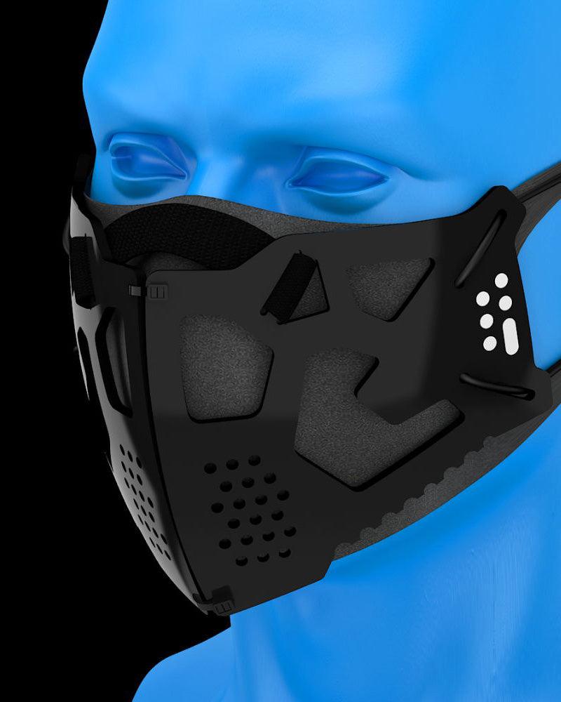 Urban Mechanical Cyberpunk Sci-fi Face Mask