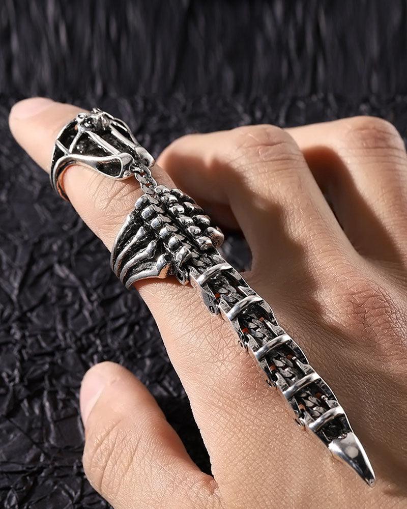 Scorpion Bone Telescopic Ring