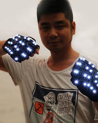 Rave Clothing Light Up Glasses And Gloves (Sold Separately)