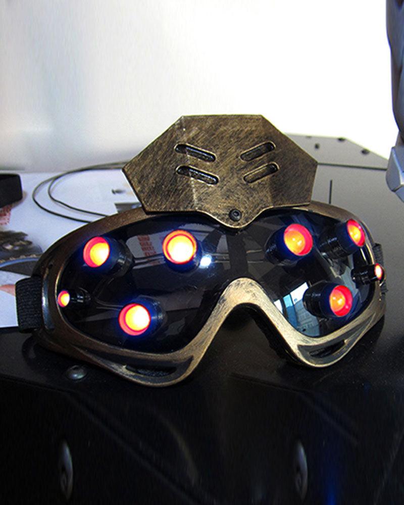 Cyberpunk Futuristic Goggles And Mask (Sold Separately)