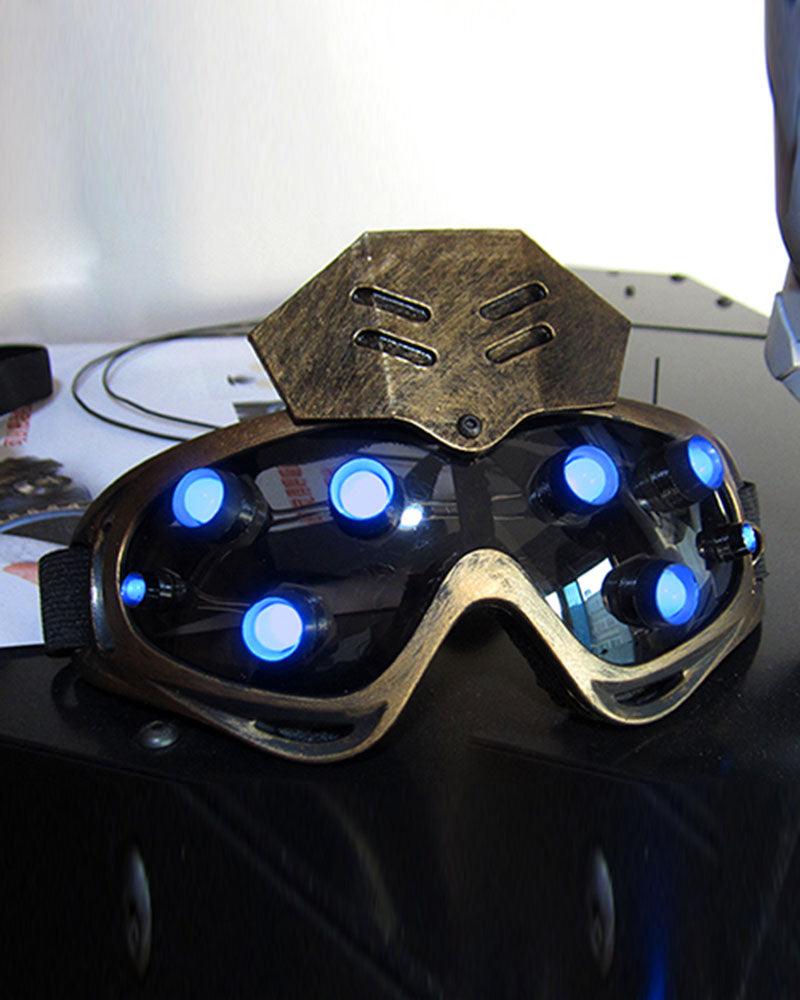 Cyberpunk Futuristic Goggles And Mask (Sold Separately)