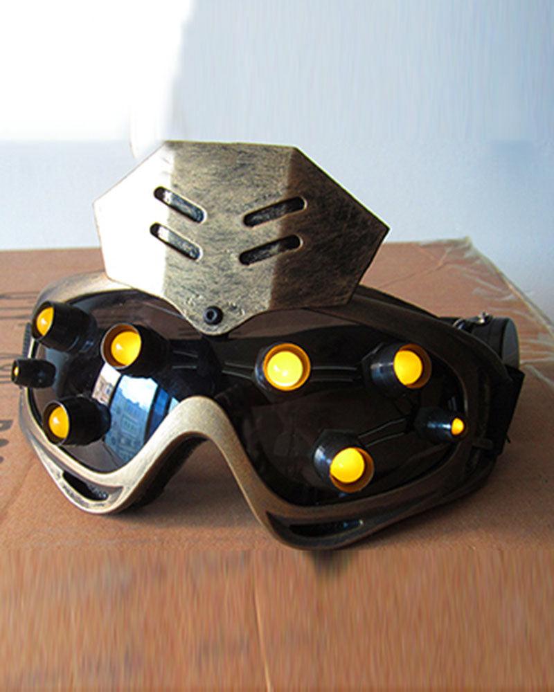 Cyberpunk Futuristic Goggles And Mask (Sold Separately)