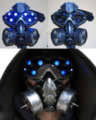Cyberpunk Futuristic Goggles And Mask (Sold Separately)