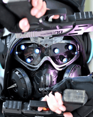 Cyberpunk Futuristic Goggles And Mask (Sold Separately)