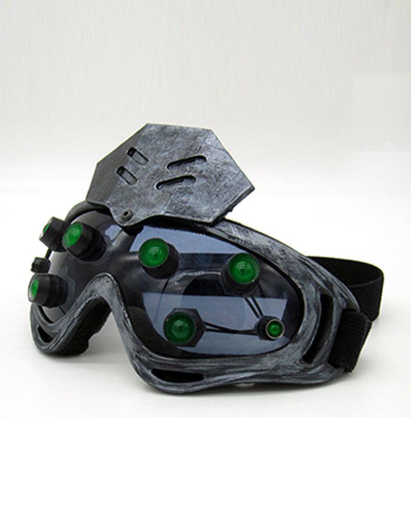 Cyberpunk Futuristic Goggles And Mask (Sold Separately)