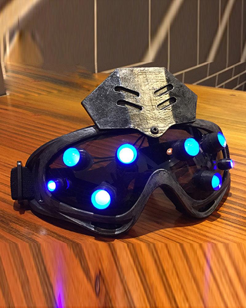 Cyberpunk Futuristic Goggles And Mask (Sold Separately)