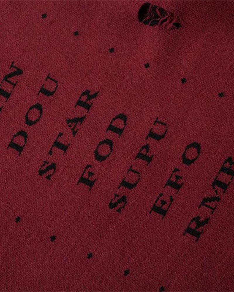 Darkwear Chain Crewneck Sweater