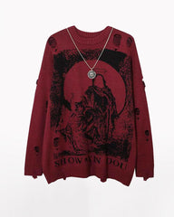 Darkwear Chain Crewneck Sweater