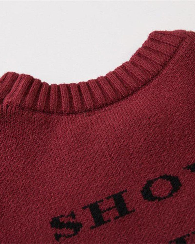 Darkwear Chain Crewneck Sweater