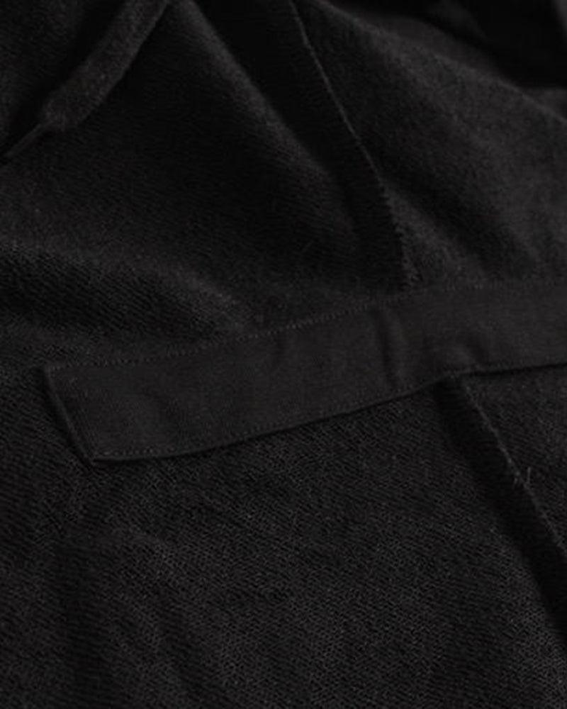 Ninja Costume Black Hooded Cloak