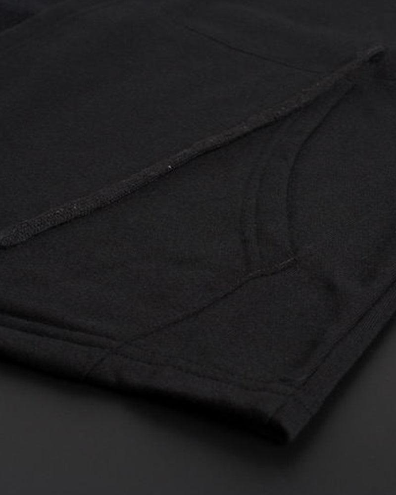 Ninja Costume Black Hooded Cloak