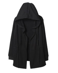 Ninja Costume Black Hooded Cloak