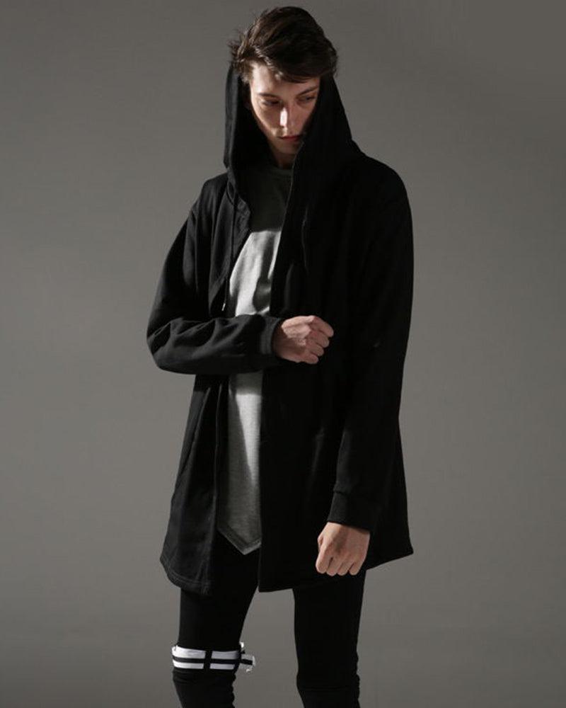 Ninja Costume Black Hooded Cloak