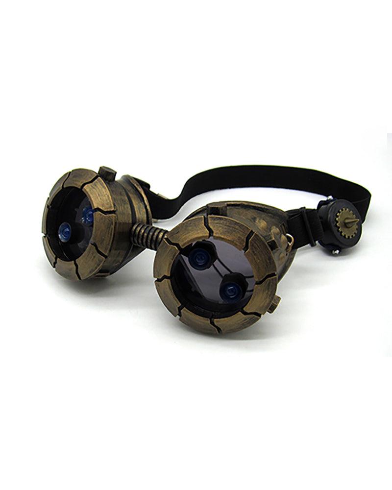 Cyberpunk Steampunk Glow Goggles And Mask (Sold Separately)