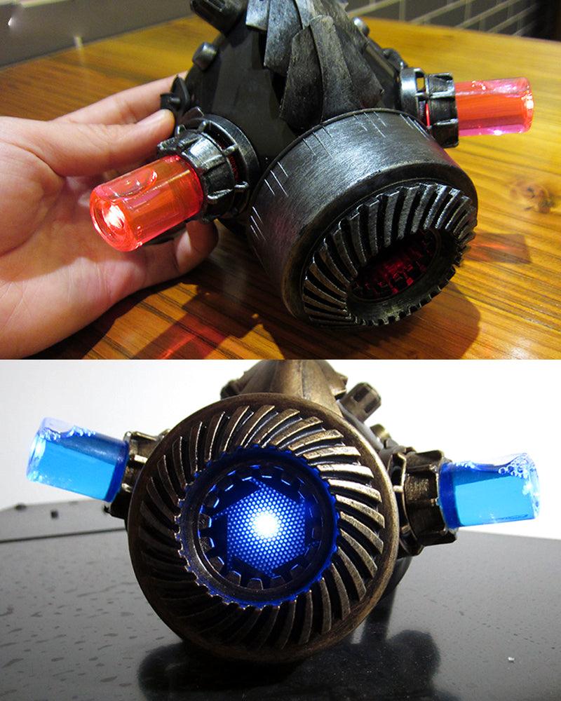 Cyberpunk Steampunk Glow Goggles And Mask (Sold Separately)