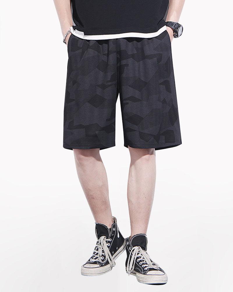 Summer Pockets Ice Silk Shorts