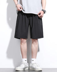 Summer Pockets Ice Silk Shorts