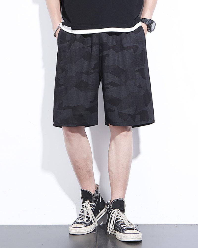 Summer Pockets Ice Silk Shorts