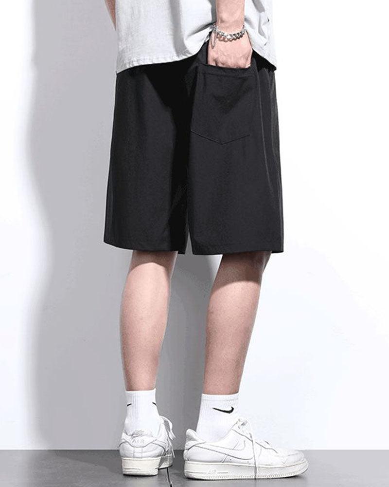 Summer Pockets Ice Silk Shorts