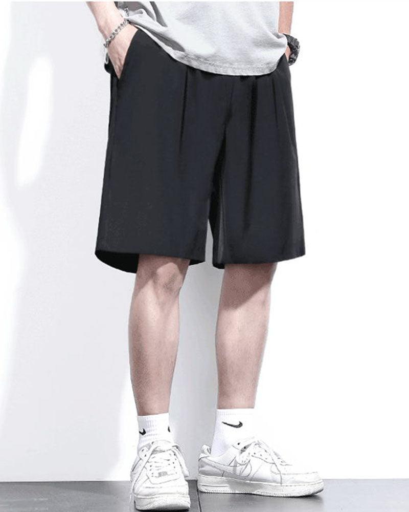 Summer Pockets Ice Silk Shorts