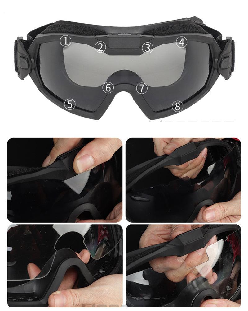 Outdoor Anti-fog Tactical Mask