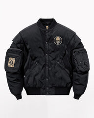 Winter Skull Bomber Jacket